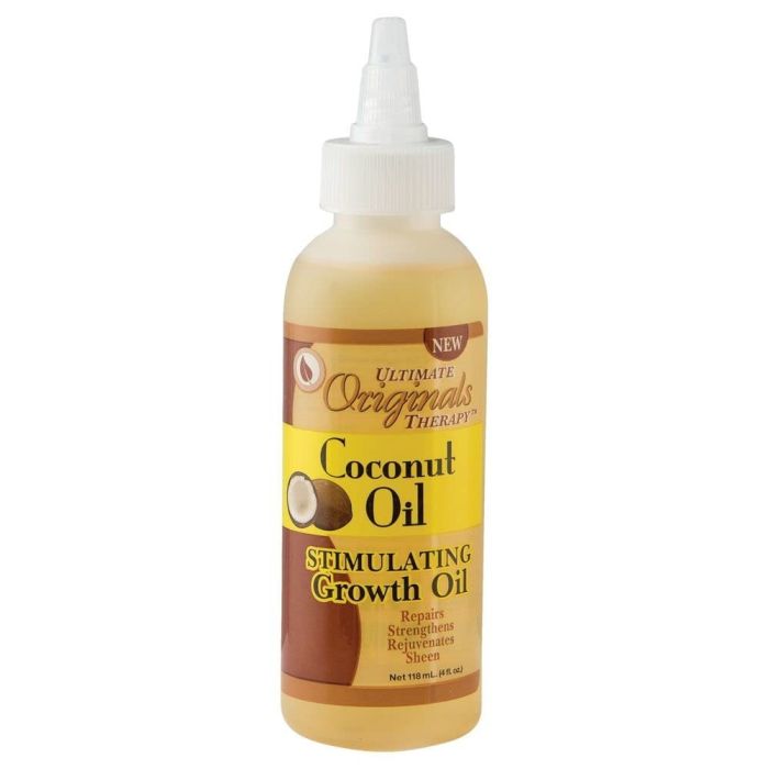 Africa's Best Ultimate Originals Coconut Stimulating Growth Oil - 4 Oz
