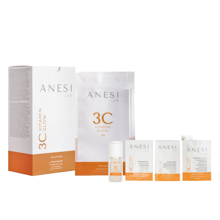 Anesi Lab 3C Vitamin Glow Brightening Treatment Kit 4TTOS