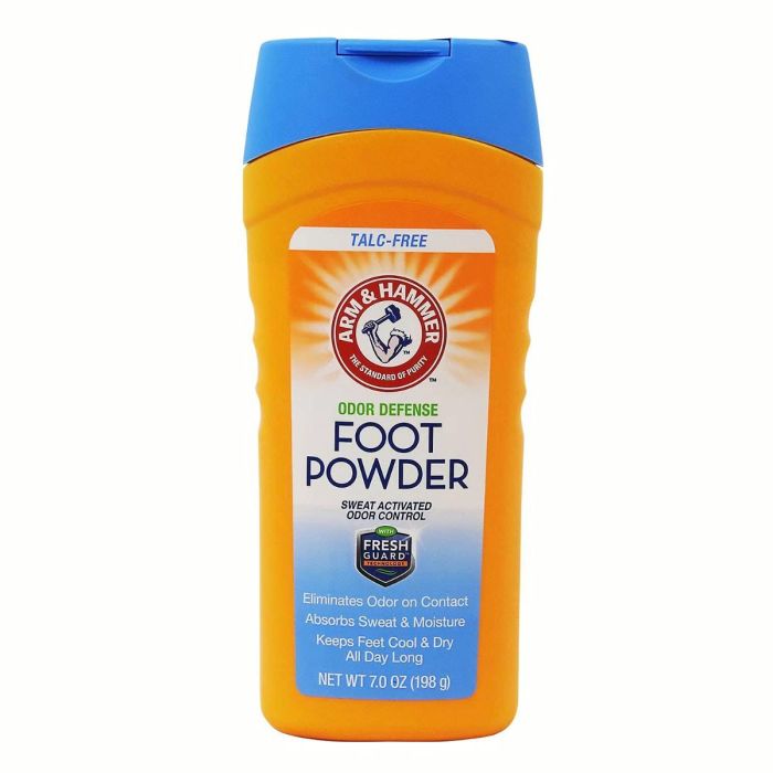 Arm & Hammer Odor Control Foot Powder - 7 Oz