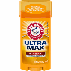 Arm & Hammer Ultra Max Antiperspirant Deodorant, Active Sport - 2.6 Oz