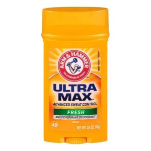 Arm & Hammer Ultra Max Antiperspirant Deodorant, Fresh -2.6 Oz