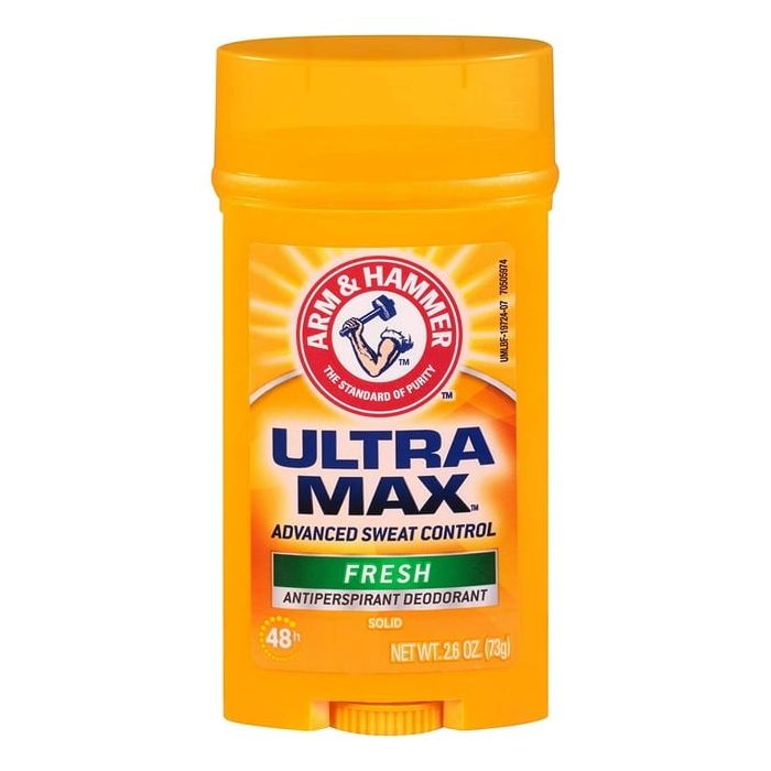 Arm & Hammer Ultra Max Antiperspirant Deodorant, Fresh -2.6 Oz