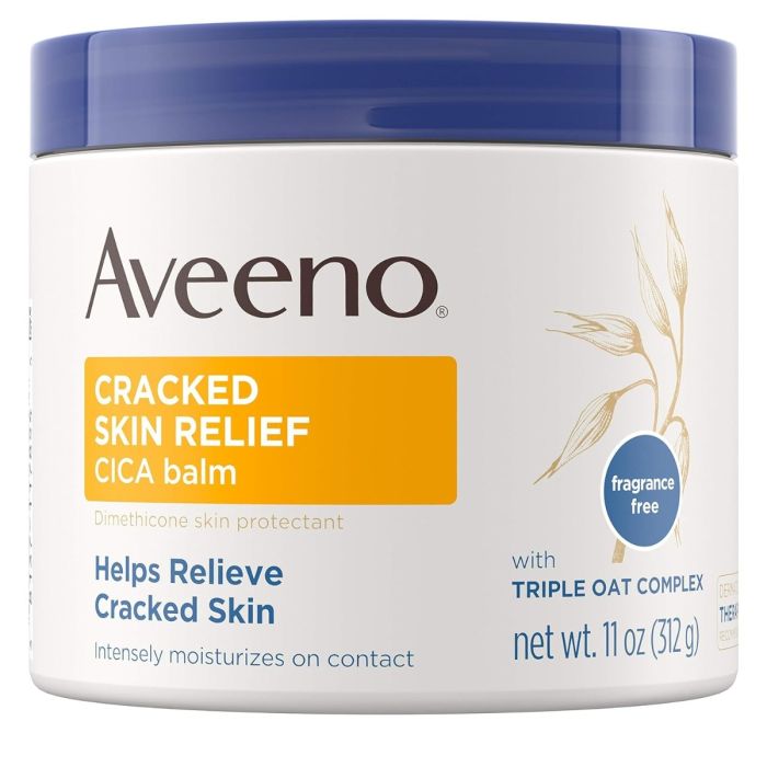 Aveeno Cracked Skin Relief CICA Balm with Oat Complex - 11Oz