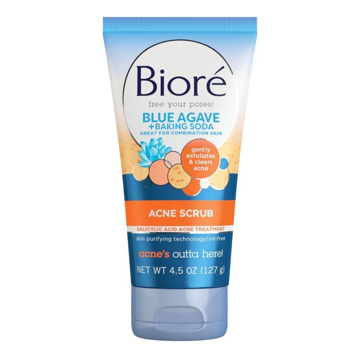 Biore Blue Agave + Baking Soda Balancing Pore Cleanser - 6.77 Oz