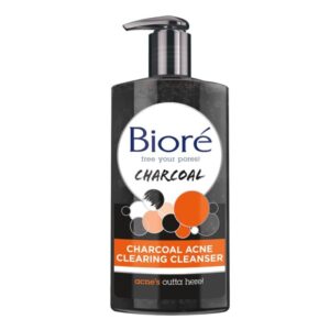 Biore Charcoal 1% Salicylic Acid Acne-Clearing Facial Cleanser - 6.77 Oz