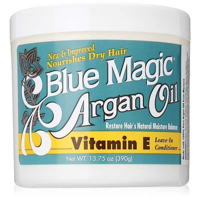 Blue Magic Argan Oil & Vitamin-E Leave-in Conditioner - 13.75 Oz