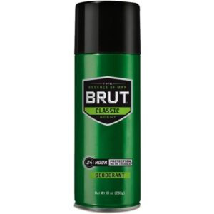 Brut Original Fragrance Deodorant Spray, Classic - 10 Oz