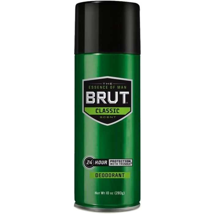 Brut Original Fragrance Deodorant Spray, Classic - 10 Oz