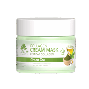 La Palm Collagen Cream Mask Green Tea - 12 Oz