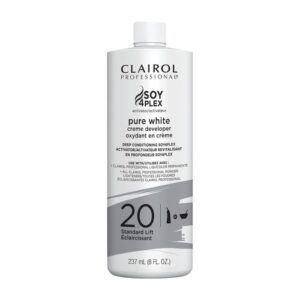 Clairol Professional Clairoxide Pure White Creme Developer, 20 Volume - 8 Oz