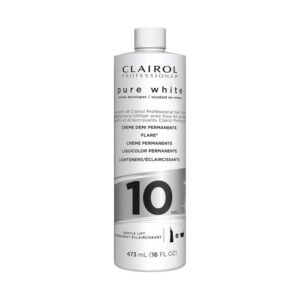 Clairol Professional Pure White Creme Gentle Lift Developer, 10 Volume - 16 Oz