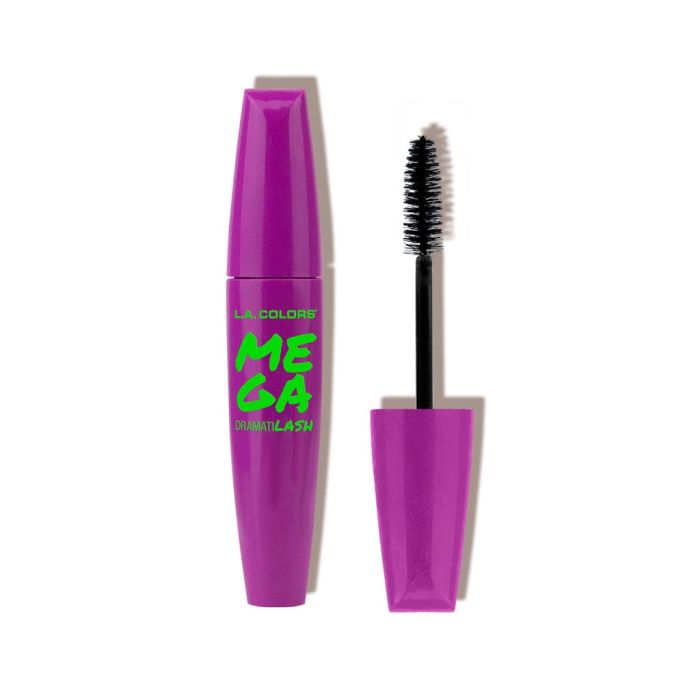 L.A. Colors Mascara Dramtilash Mega Plumping Intense Black CMS523 - 0.13 Oz