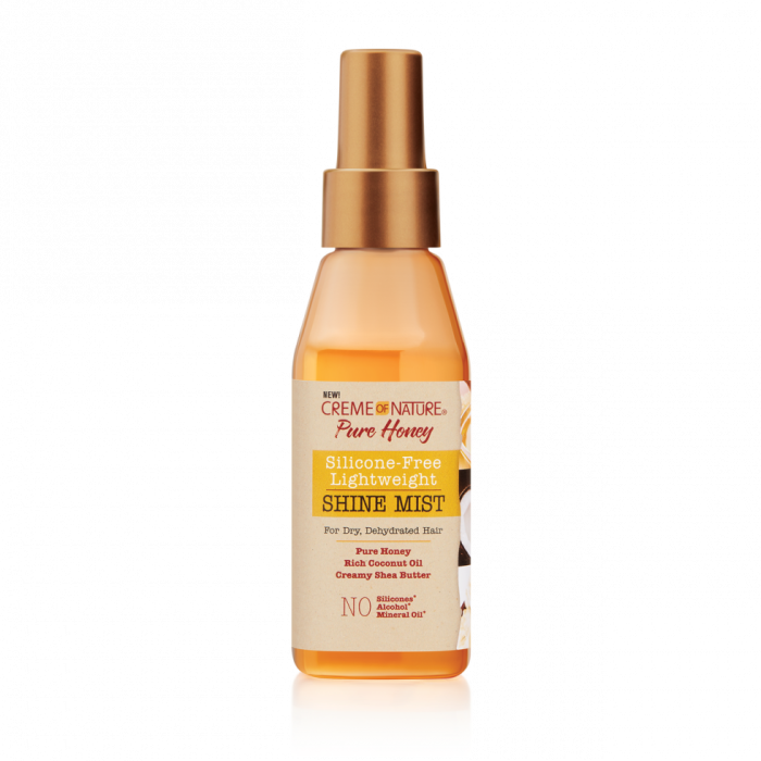Creme of Nature Pure Honey Silicone-Free Hair Oil Shine Mist - 4 Oz