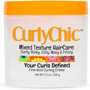 Curly Chic Your Curls Defined Curling Creme/Firm Hold - 11.5 Oz