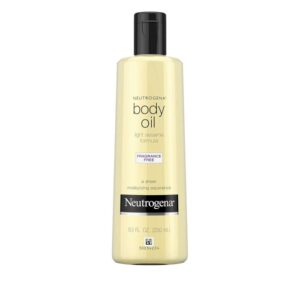 Neutrogena Moisturizing Light Sesame Body Oil Fragrance-Free - 8.5 Oz