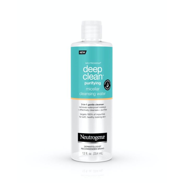 Neutrogena Deep Clean Micellar Water and Makeup Remover - 12 Oz