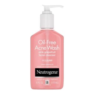 Neutrogena Oil-Free Pink Grapefruit Acne Facial Cleanser - 6 Oz
