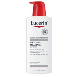 Eucerin Original Healing Rich Body Lotion, Pump Bottle - 16.9 Oz