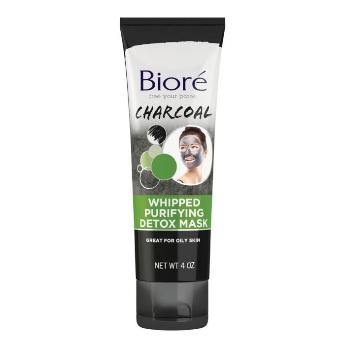 Bioré Charcoal Whipped Purifying Detox Mask - 4 Oz
