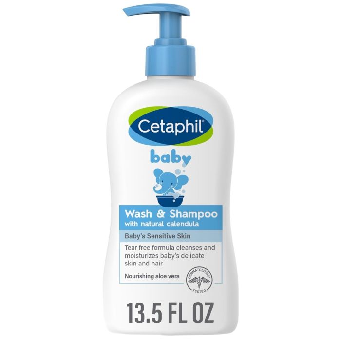 Cetaphil Baby Wash and Shampoo - 13.5 Oz