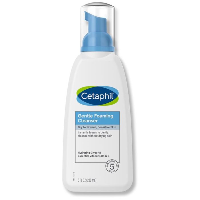 Cetaphil Gentle Foaming Cleanser - 8 Oz