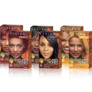 Clairol Textures & Tones Permanent Hair Colour, 1 Application