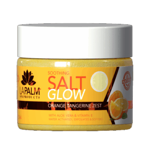 La Palm Soothing Salt Glow Orange Tangerine Zest - 12 Oz