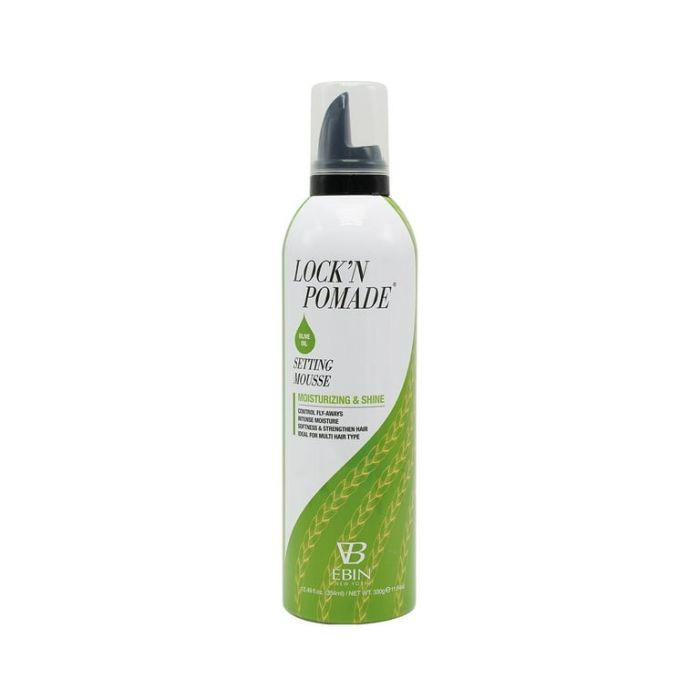 EBIN BRAID SETTING MOUSSE MOISTURIZING & SHINE - OLIVE OIL 12.49 Oz