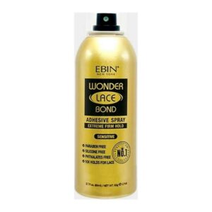 EBIN WONDER LACE BOND WIG ADHESIVE SPRAY - SENSITIVE 2.7 Oz