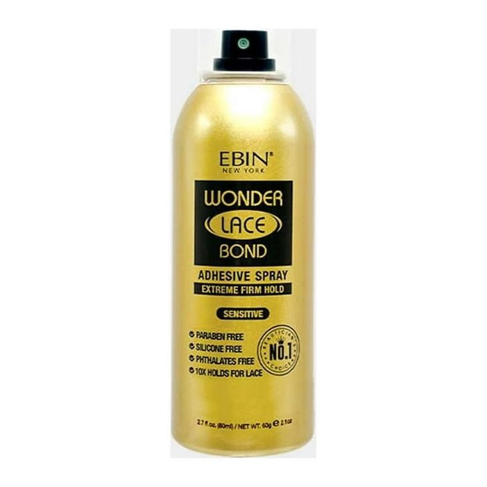EBIN WONDER LACE BOND WIG ADHESIVE SPRAY - SENSITIVE 2.7 Oz