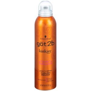 Got2b Kinkier Gloss 'n Define Curling Mousse - 8 Oz