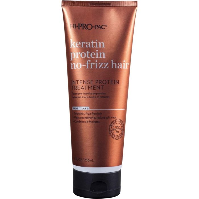 Hi-Pro-Pac Keratin Protein No-Frizz Hair Intense Protein Treatment Hair Mask - 8 Oz