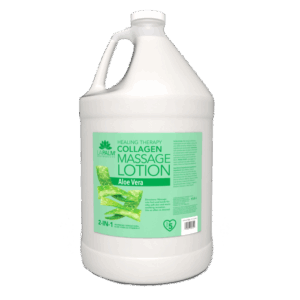 La Palm Healing Therapy Collagen Massage Lotion Aloe Vera - 1 Gallon