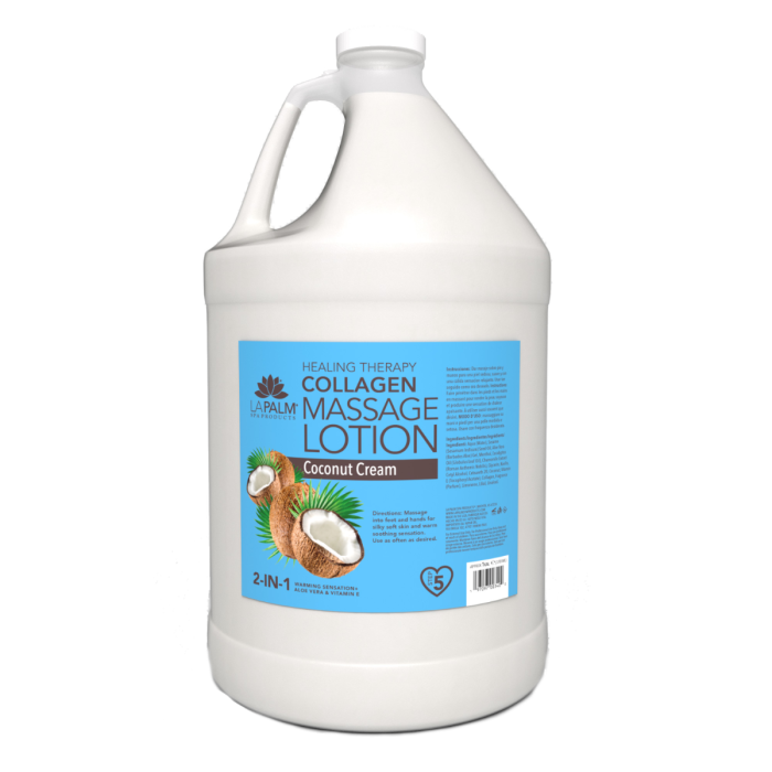 La Palm Healing Therapy Collagen Massage Lotion Coconut Cream -1G
