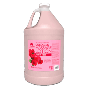 La Palm Healing Therapy Collagen Massage Lotion, French Rose - 1G