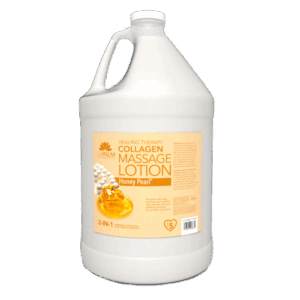 La Palm Healing Therapy Collagen Massage Lotion, Honey Pearl- 1G