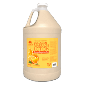 La Palm Healing Therapy Collagen Massage Lotion Orange Tangerine Zest - 1G