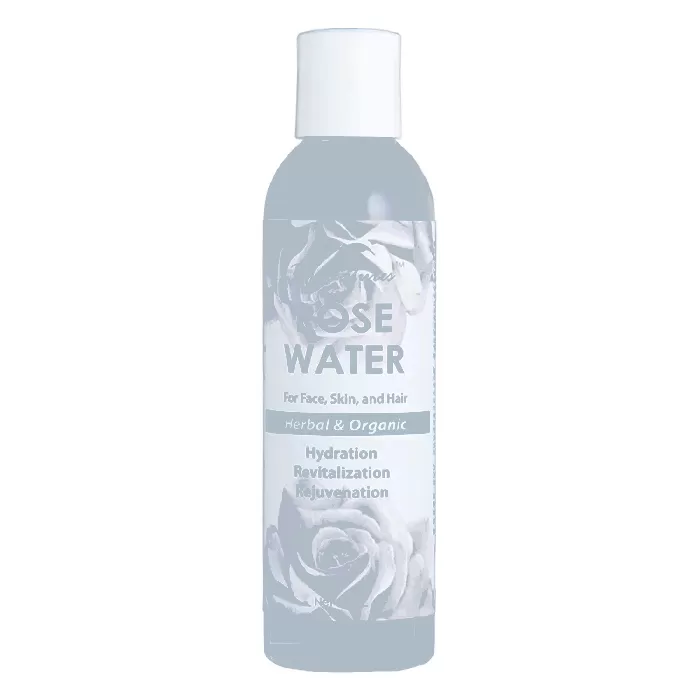 By Natures Rose Water for Face Skin and Hair - 6 Oz