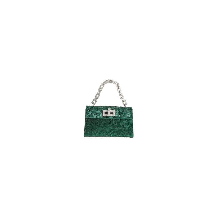 Gedebe Sophie Lame Emerald + Crystal Emerald