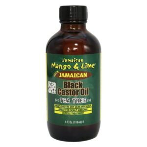 Jamaican Mango & Lime Black Castor Oil Tea Tree - 4 Oz