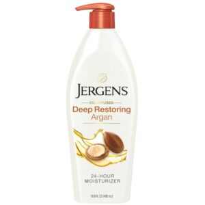 Jergens Deep Restoring Argan Oil Body Lotion - 16.8 Oz