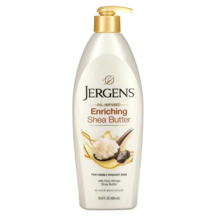 Jergens Oil-Infused Enriching Shea Butter Moisturizer - 16.8 Oz