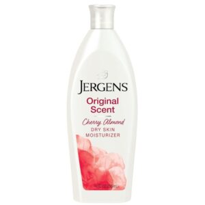 Jergens Original Scent Dry Skin Moisturizing Body Lotion Cherry Almond Essence -10 Oz