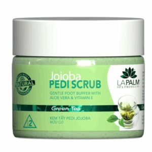 La Palm Jojoba Pedi Scrub Green Tea - 12 Oz