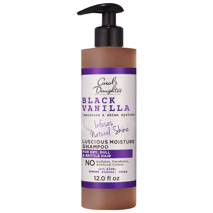 Carol's Daughter Sulfate Free Shampoo Black Vanilla - 2 Oz