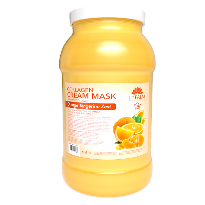 La Palm Collagen Cream Mask, Orange Tangerine Zest - 1 G