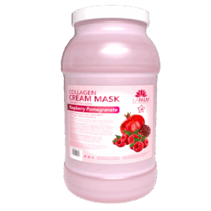 La Palm Collagen Cream Mask, Raspberry Pomegranate - 1G