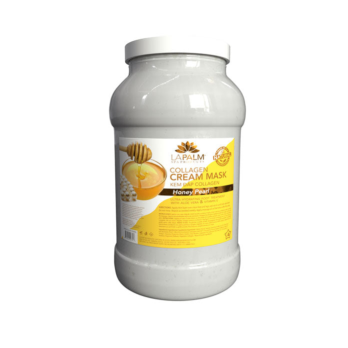 La Palm Collagen Cream Mask Honey Pearl - 1 Gallon