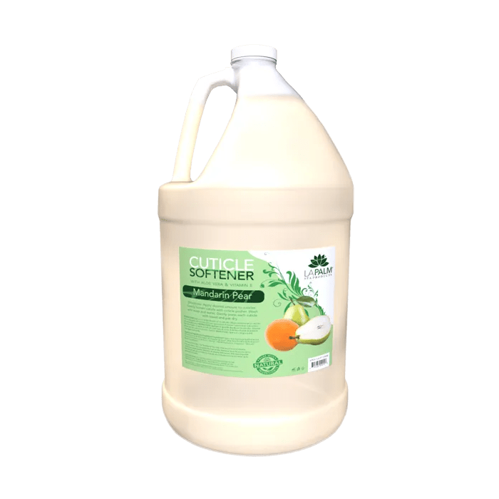 La Palm Pearlized Cutilce Softener Mandarin Pear - 1G