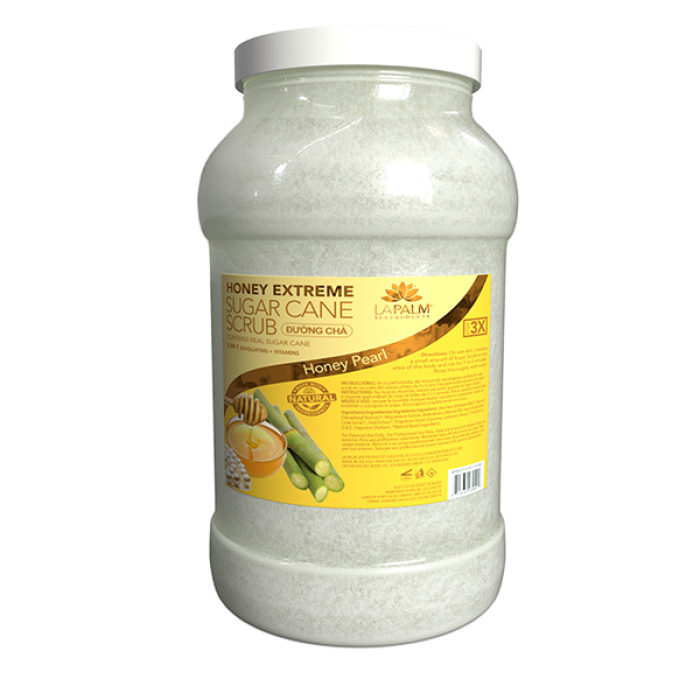 La Palm Honey Extreme Sugar Cane Scrub Collagen Honey Pearl - 1 Gallon